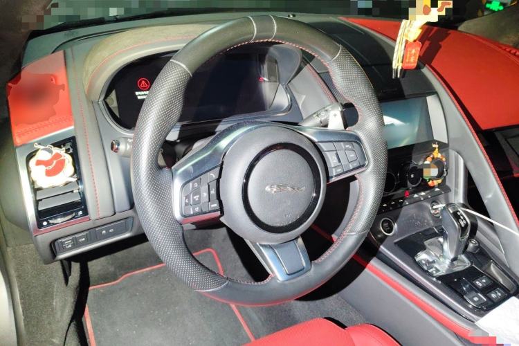 Used Jaguar F-TYPE 2021 P300 Rear-Drive First Edition Hardtop Version Steering Wheel