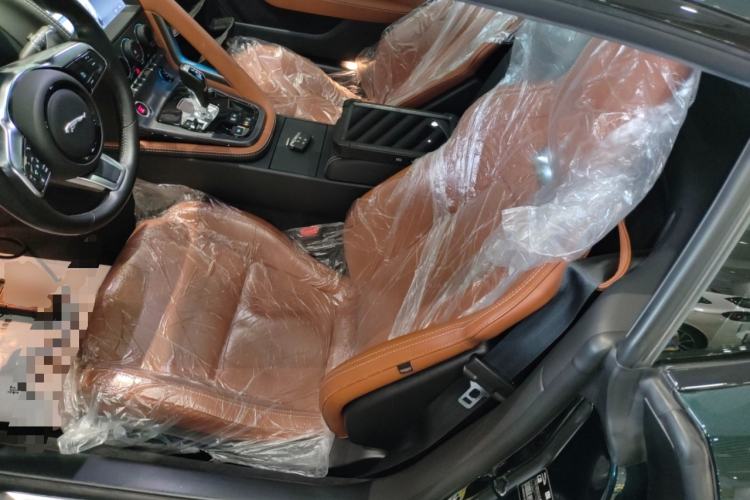 Used Jaguar F-TYPE 2021 P380 All-Wheel-Drive R-Dynamic Hardtop Version Left Front Seat