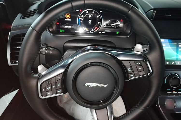 Used Jaguar F-TYPE 2021 P300 Rear-Drive Hardtop Version Steering Wheel