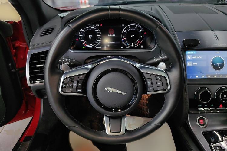 Used Jaguar F-TYPE 2021 P300 Rear-Drive Hardtop Version Steering Wheel