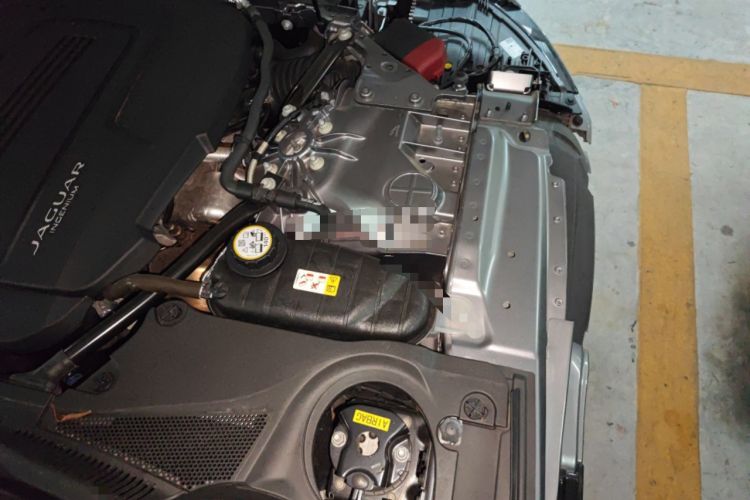 Used Jaguar F-TYPE 2021 P300 Rear-Drive Hardtop Version Engine Bay Left