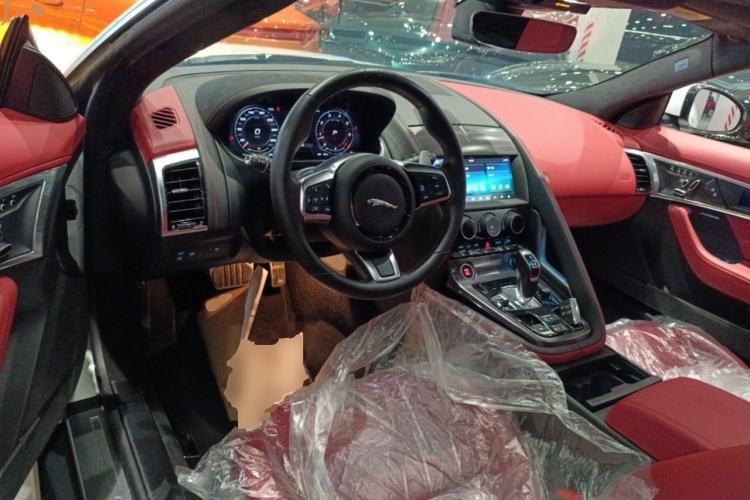 Used Jaguar F-TYPE 2021 P300 Rear-Drive First Edition Hardtop Version Center Console