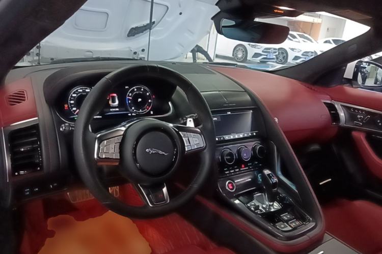 Used Jaguar F-TYPE 2021 P300 Rear-Drive First Edition Hardtop Version Center Console