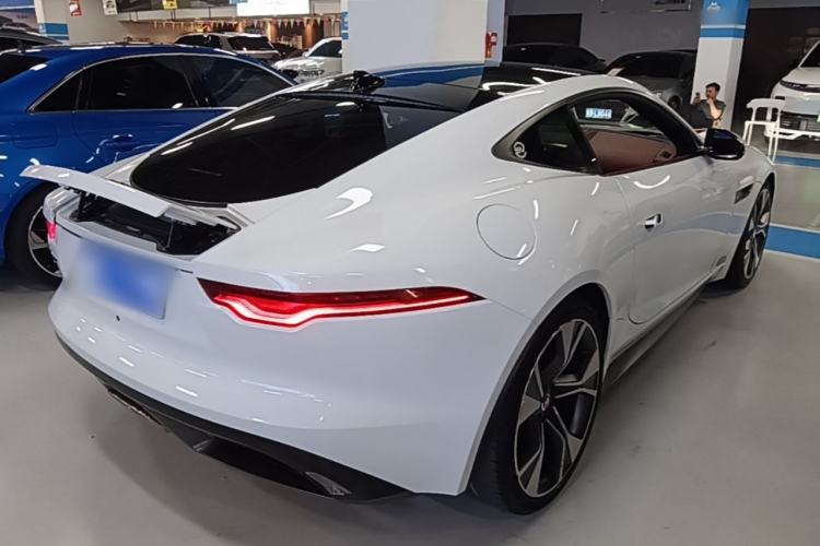 Used Jaguar F-TYPE 2021 P300 Rear-Drive First Edition Hardtop Version Rear Right 45 Deg