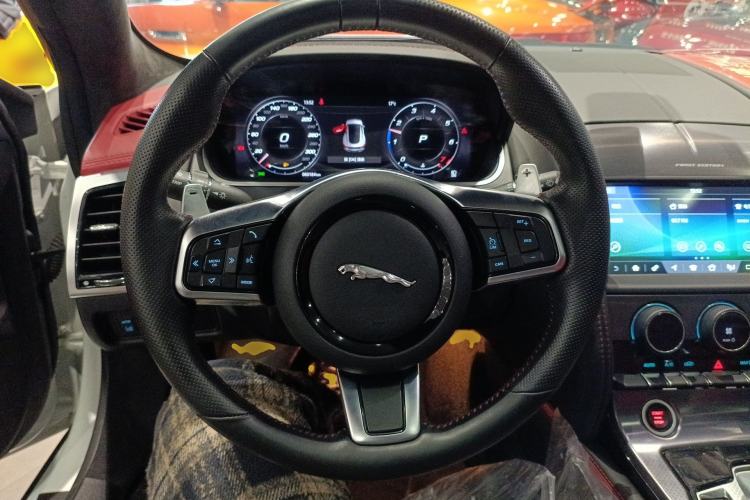 Used Jaguar F-TYPE 2021 P300 Rear-Drive First Edition Hardtop Version Steering Wheel
