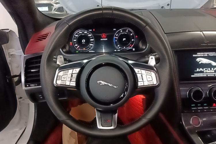 Used Jaguar F-TYPE 2021 P300 Rear-Drive First Edition Hardtop Version Steering Wheel