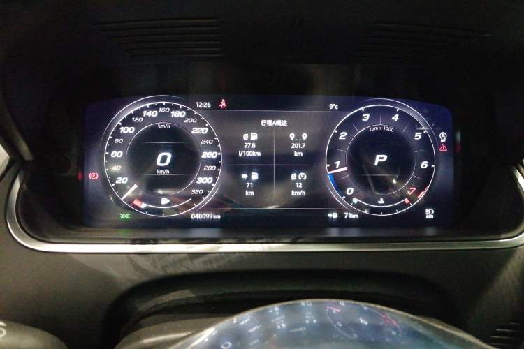Used Jaguar F-TYPE 2021 P380 All-Wheel-Drive R-Dynamic Hardtop Version Instrument Cluster