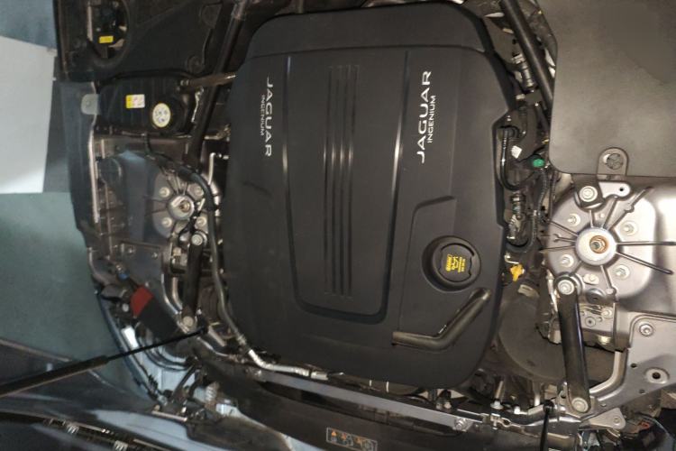 Used Jaguar F-TYPE 2022 P300 Hardtop Version R-DYNAMIC BLACK Engine Bay