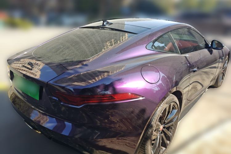 Used Jaguar F-TYPE 2022 P300 Hardtop Version R-DYNAMIC BLACK Rear Right 45 Deg