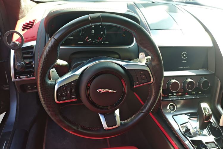 Used Jaguar F-TYPE 2022 P300 Hardtop Version R-DYNAMIC BLACK Steering Wheel