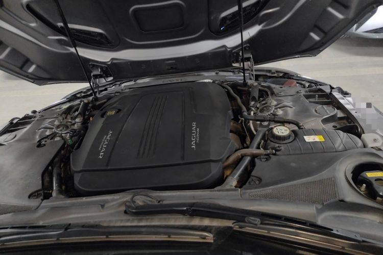 Used Jaguar F-TYPE 2022 P300 Hardtop Version R-DYNAMIC BLACK Engine Bay