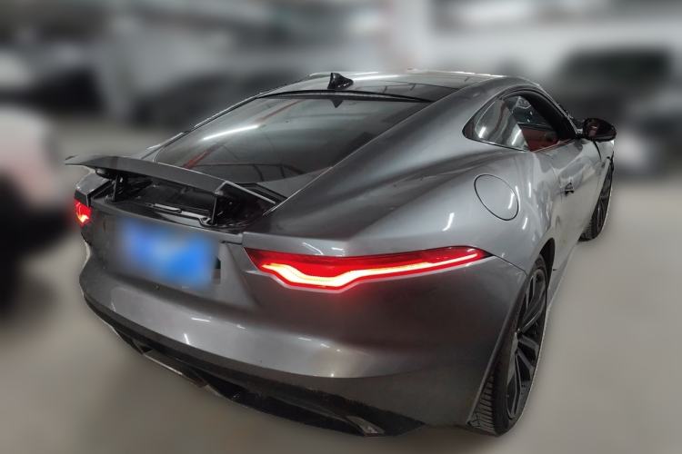 Used Jaguar F-TYPE 2022 P300 Hardtop Version R-DYNAMIC BLACK Rear Right 45 Deg
