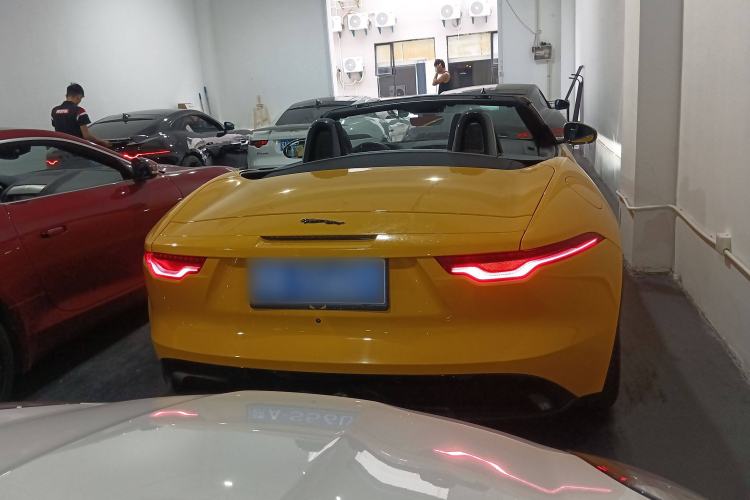 Used Jaguar F-TYPE 2022 P300 Convertible R-DYNAMIC BLACK Exterior 4