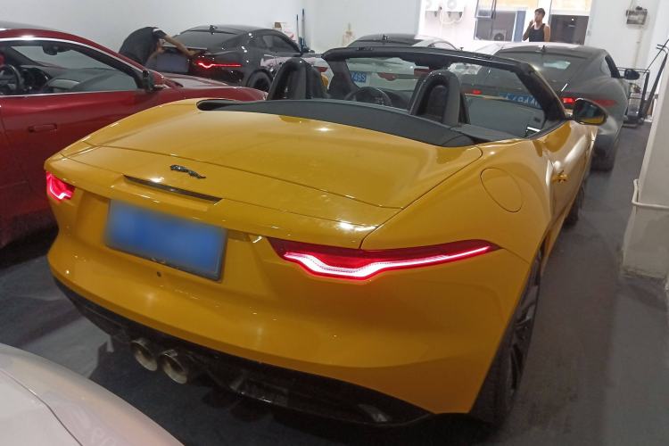 Used Jaguar F-TYPE 2022 P300 Convertible R-DYNAMIC BLACK Exterior 5