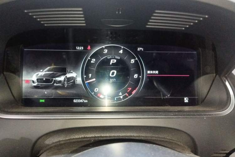 Used Jaguar F-TYPE 2022 P300 Convertible R-DYNAMIC BLACK Instrument Cluster