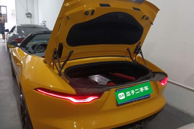 Used Jaguar F-TYPE 2022 P300 Convertible R-DYNAMIC BLACK Trunk