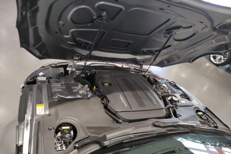 Used Jaguar F-TYPE 2023 P300 Hardtop Version R-DYNAMIC BLACK Engine Bay