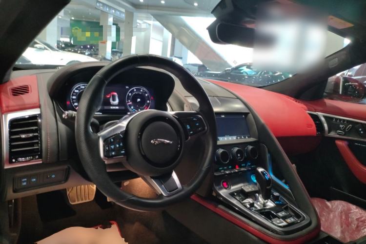 Used Jaguar F-TYPE 2023 P300 Hardtop Version R-DYNAMIC BLACK Interior 2