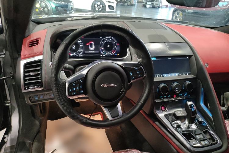 Used Jaguar F-TYPE 2023 P300 Hardtop Version R-DYNAMIC BLACK Steering Wheel