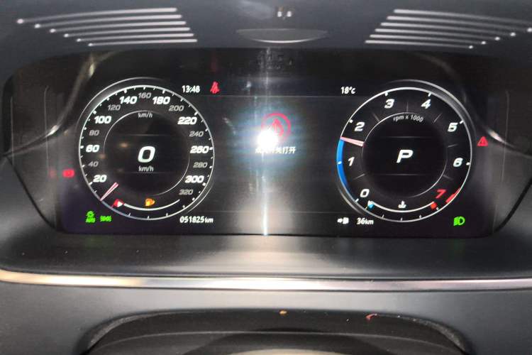 Used Jaguar F-TYPE 2023 P300 Hardtop Version R-DYNAMIC BLACK Instrument Cluster