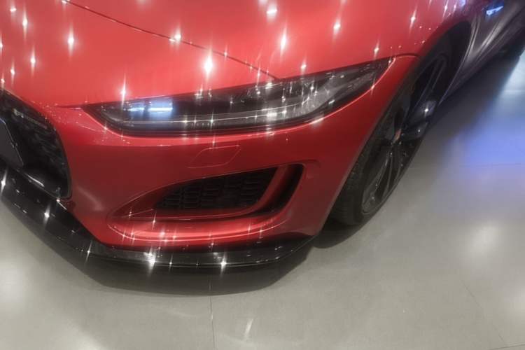 Used Jaguar F-TYPE 2023 P300 Hardtop Version R-DYNAMIC BLACK Left Front Headlight