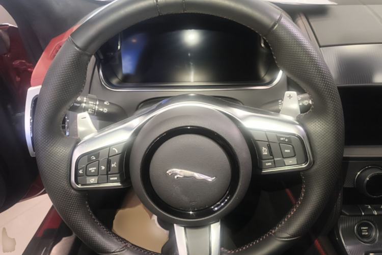Used Jaguar F-TYPE 2023 P300 Hardtop Version R-DYNAMIC BLACK Steering Wheel