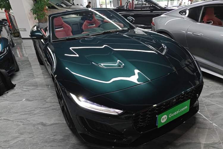 Used Jaguar F-TYPE 2024 P300 75th Anniversary Collector's Convertible Edition Front Right 45 Deg