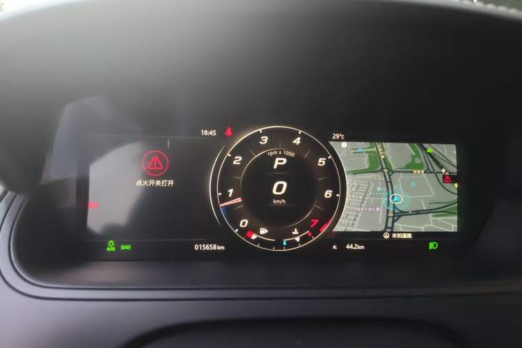 Used Jaguar F-TYPE 2024 P300 75th Anniversary Limited-Edition Hardtop Version Instrument Cluster