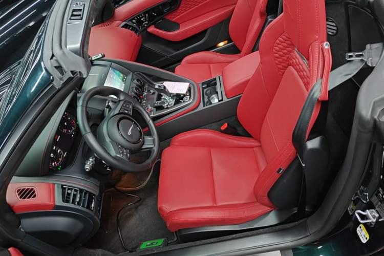 Used Jaguar F-TYPE 2024 P300 75th Anniversary Collector's Convertible Edition Left Front Seat