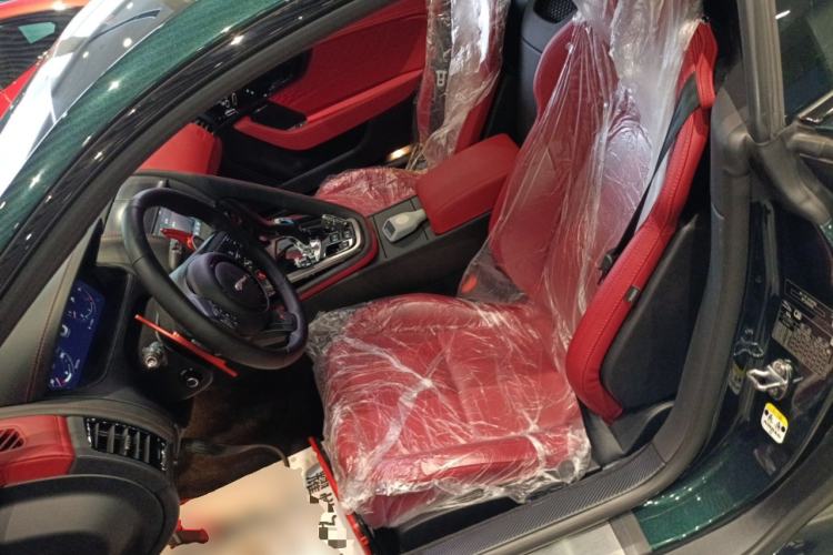 Used Jaguar F-TYPE 2024 P300 75th Anniversary Limited-Edition Hardtop Version Left Rear Seat