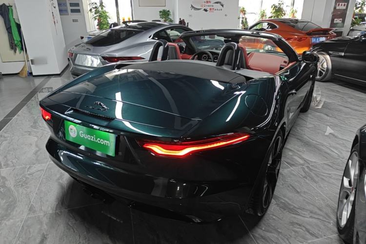 Used Jaguar F-TYPE 2024 P300 75th Anniversary Collector's Convertible Edition Rear Right 45 Deg