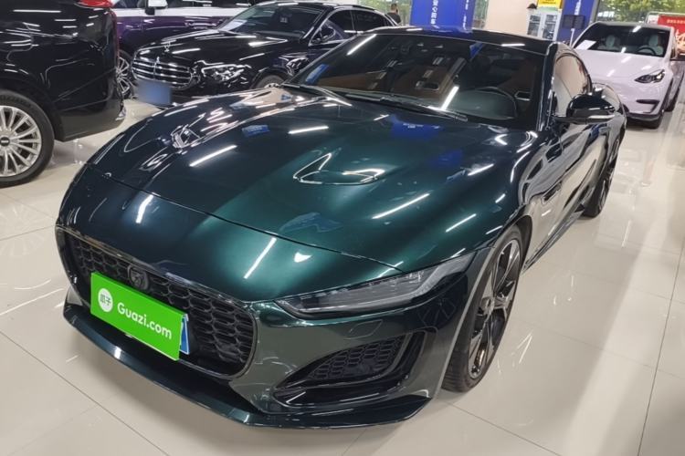 Ojetý Jaguar F-TYPE 2024 P300 75th Anniversary Limited-Edition Hardtop Version Guazi used car, China used car export, Used car for sale, Used cars, Cheapest cars for sale