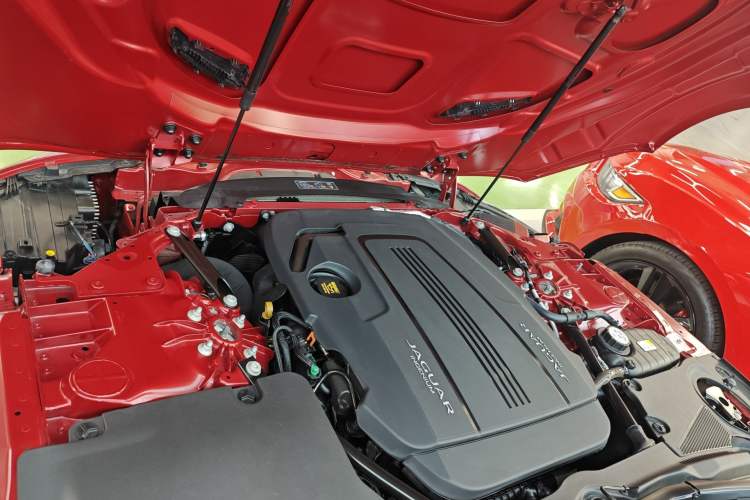 Used Jaguar F-TYPE 2024 P300 75th Anniversary Limited-Edition Hardtop Version Engine Bay