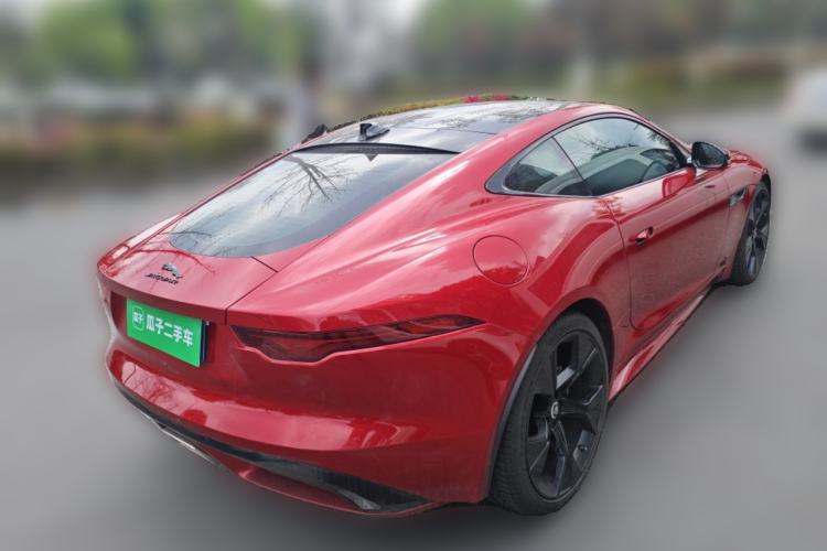 Used Jaguar F-TYPE 2024 P300 75th Anniversary Limited-Edition Hardtop Version Rear Right 45 Deg