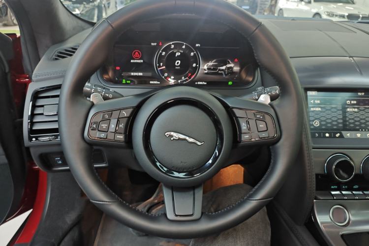 Used Jaguar F-TYPE 2024 P300 75th Anniversary Limited-Edition Hardtop Version Steering Wheel