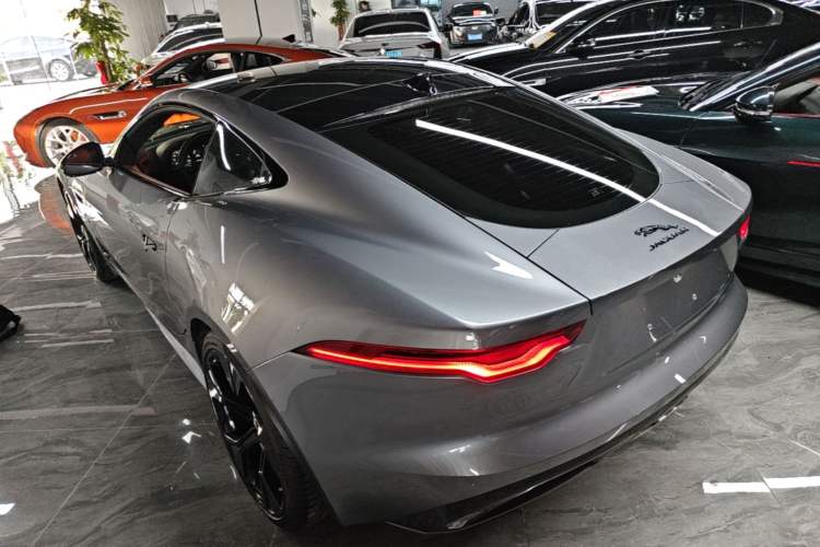 Used Jaguar F-TYPE 2024 P300 75th Anniversary Limited-Edition Hardtop Version Rear Left 45 Deg