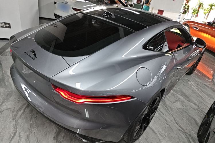 Used Jaguar F-TYPE 2024 P300 75th Anniversary Limited-Edition Hardtop Version Rear Right 45 Deg