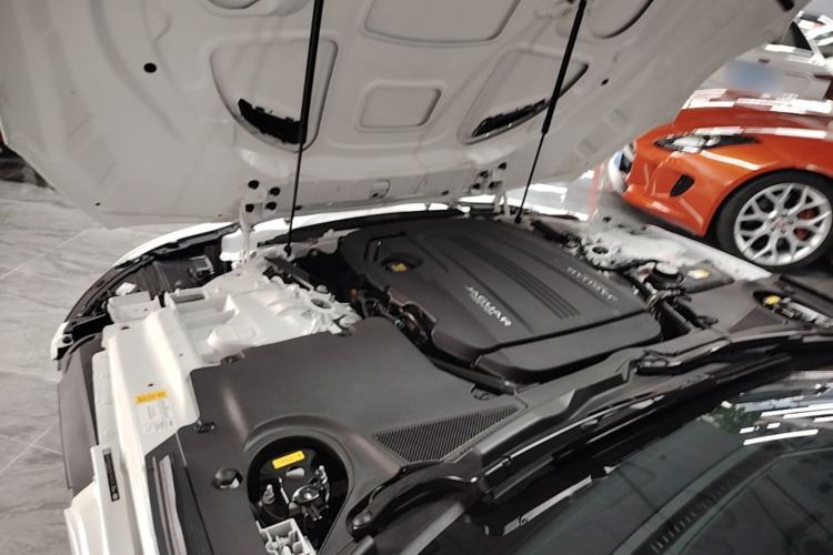 Used Jaguar F-TYPE 2024 P300 75th Anniversary Collector's Convertible Edition Engine Bay