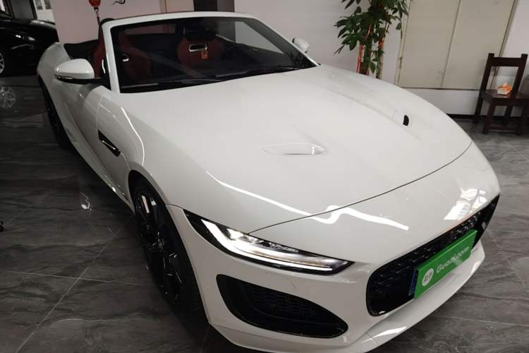 Used Jaguar F-TYPE 2024 P300 75th Anniversary Collector's Convertible Edition Front Right 45 Deg