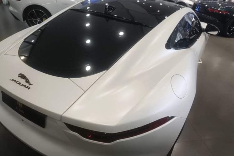 Used Jaguar F-TYPE 2024 P300 75th Anniversary Limited-Edition Hardtop Version Rear Right 45 Deg