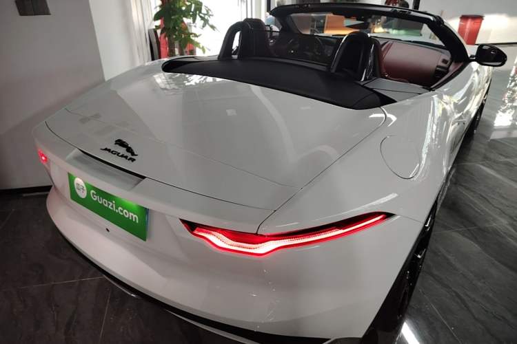 Used Jaguar F-TYPE 2024 P300 75th Anniversary Collector's Convertible Edition Rear Right 45 Deg