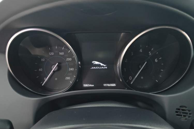 Used Jaguar XE 2017 2.0T 200 PS R-Sport Odometer Close Up