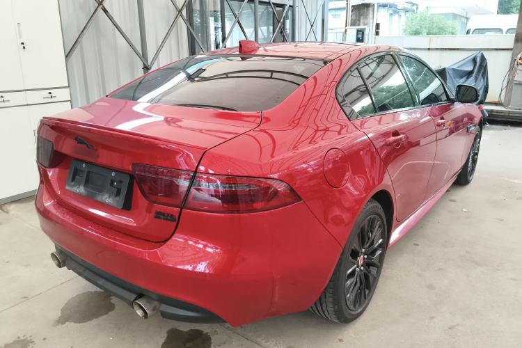 Used Jaguar XE 2019 2.0T 300 PS All-Wheel-Drive Landmark Edition Rear Right 45 Deg