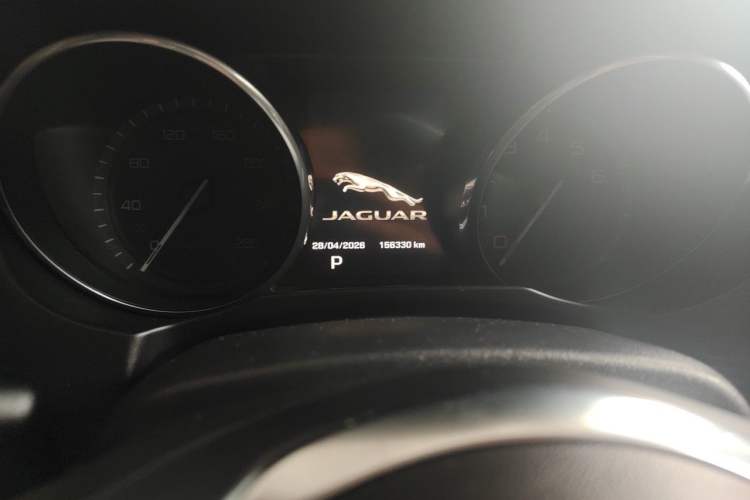 Used Jaguar XE 2015 3.0 SC 340 PS S Odometer Close Up