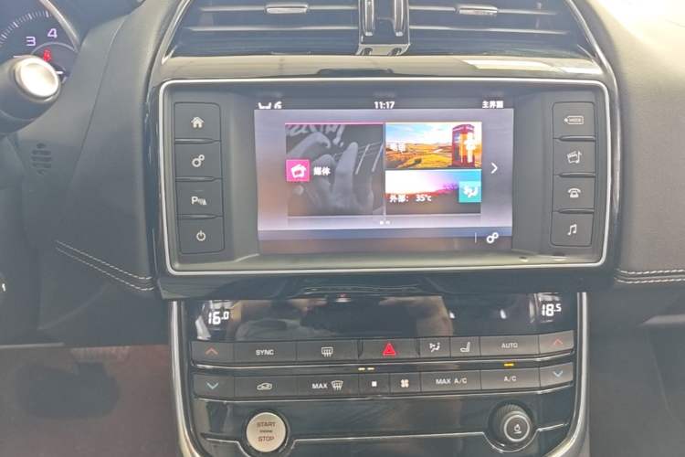 Used Jaguar XE 2015 2.0T 200 PS R-Sport Audio And AC Panel