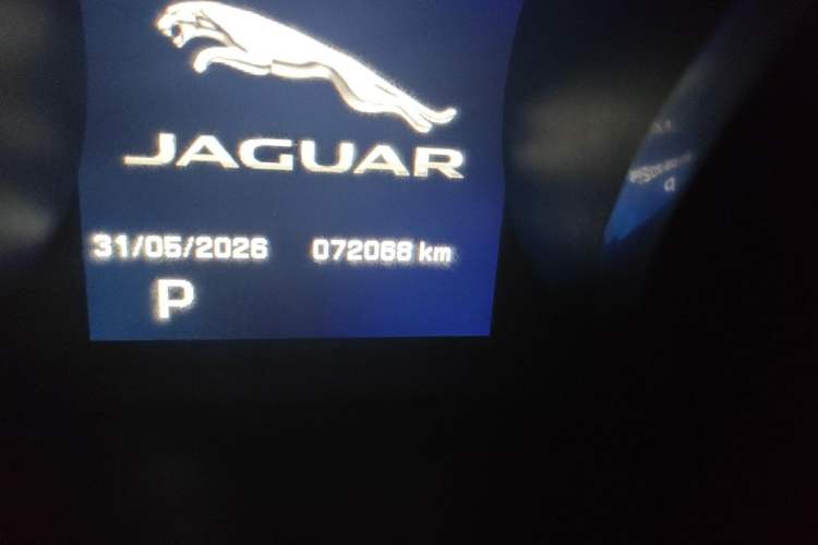 Used Jaguar XE 2015 2.0T 200 PS R-Sport Odometer Close Up