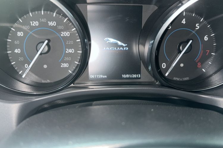 Used Jaguar XE 2017 2.0T 200 PS R-Sport Odometer Close Up
