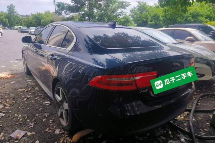 Used Jaguar XE 2017 2.0T 200 PS R-Sport Rear Left 45 Deg