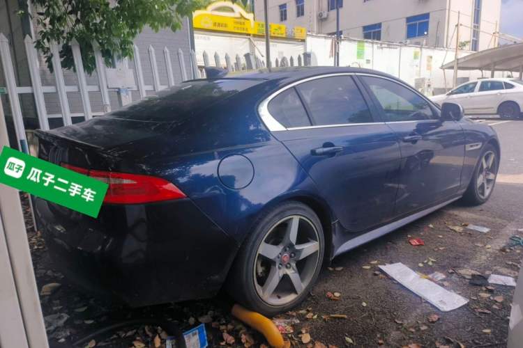 Used Jaguar XE 2017 2.0T 200 PS R-Sport Rear Right 45 Deg