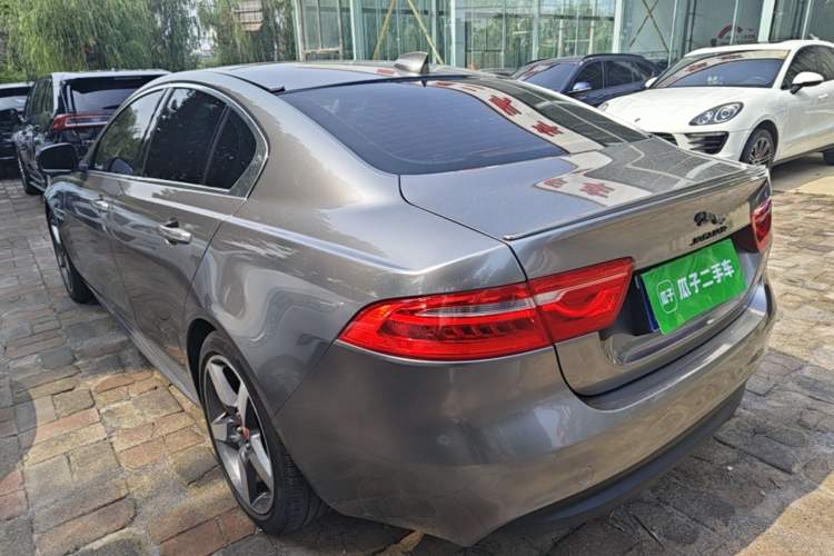 Used Jaguar XE 2017 2.0T 200 PS R-Sport Rear Left 45 Deg